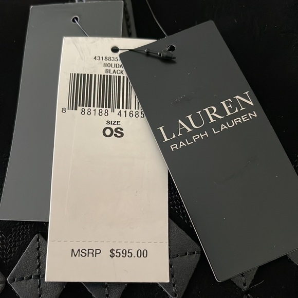 NWT Lauren Ralph Lauren
Tyler 34 Fair Isle Suede Large Tote Bag - Picture 7 of 7